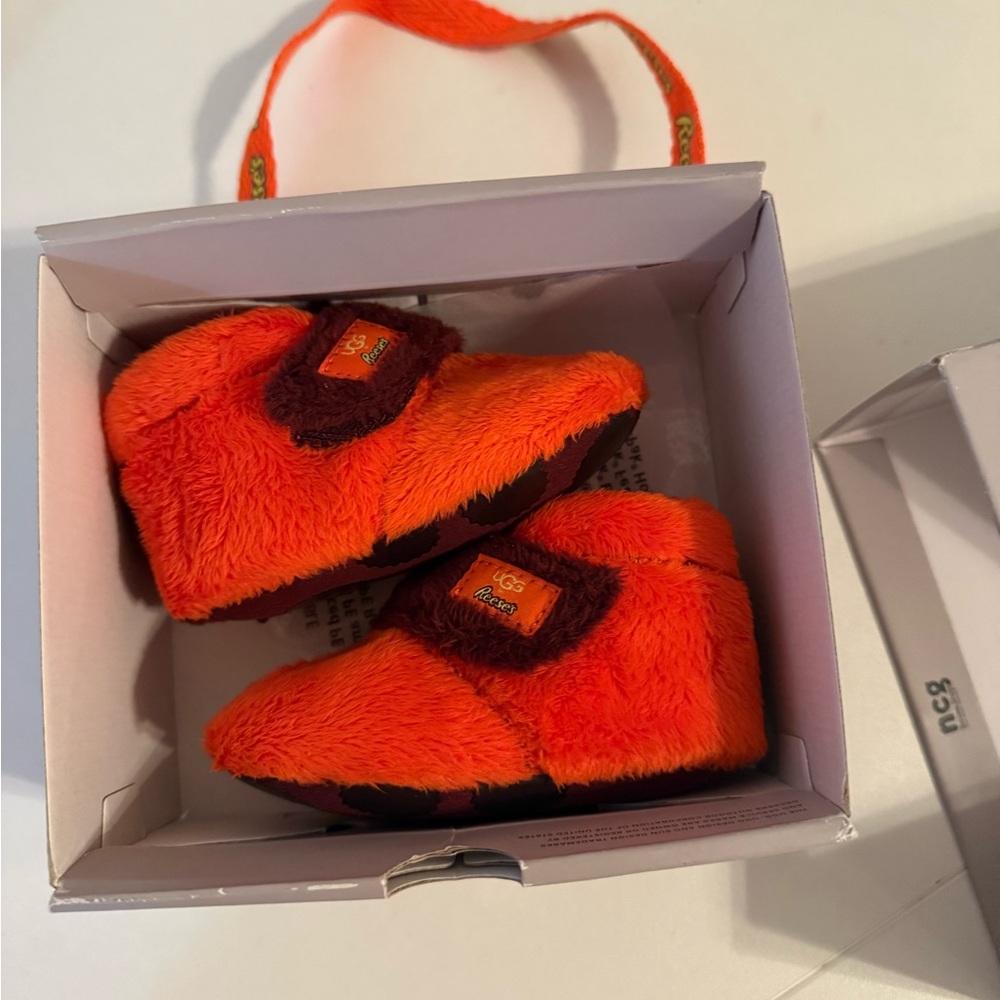 UGG Vibrant Red Fuzzy Footwear